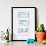 West Country resorts - vintage postmark print | The Inky Postmark